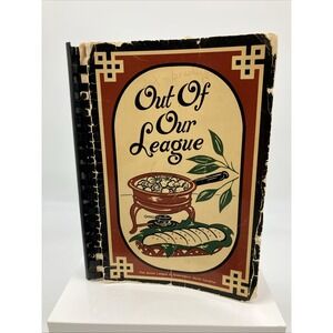 Vtg North Carolina Cookbook Out of Our League Greensboro Southern 1979 Well Used